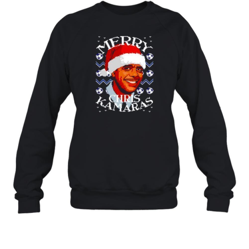 Chris Kamaras Airforce Christmas Jumper Military Sweatshirt